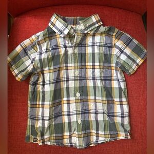 Janie and Jack toddler boy short sleeved button down